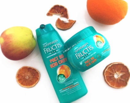 Sensation pentru păr curly - garnier masca! Fructis - creștere la putere maximă - un adevărat boom de fructe!