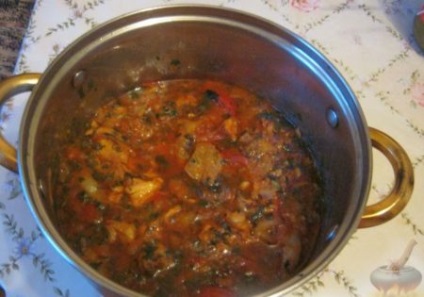 Chakhokhbili csirke Grúz, lépésről lépésre recept fotók (chakhokhbili) Chakhokhbili csirke Grúz, lépésről lépésre recept fotók
