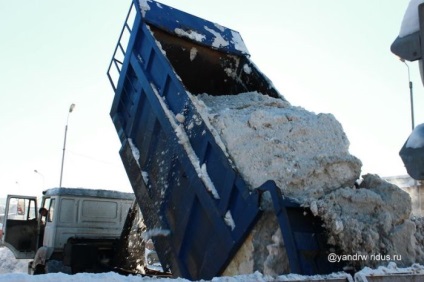 Ce se face cu zăpada scos (13 fotografii) - trinitate