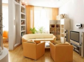 Ce trebuie să puneți într-un pat sau canapea de apartament cu o cameră