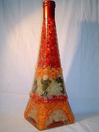 Sticle decorative cu legume - dordome
