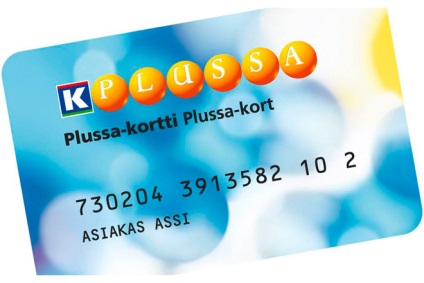 Cartile de discount ale Finlandei - plussa-kortti (prism) si s-etukortti