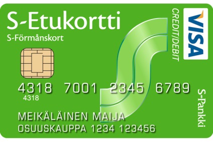 Cartile de discount ale Finlandei - plussa-kortti (prism) si s-etukortti