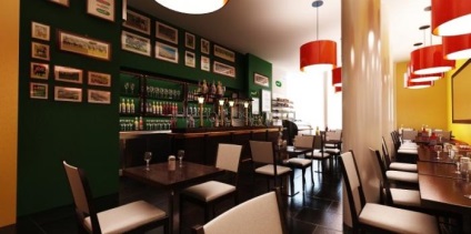 Designul interior al restaurantelor - creând o atmosferă plăcută