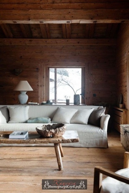 Design interior în stil rustic