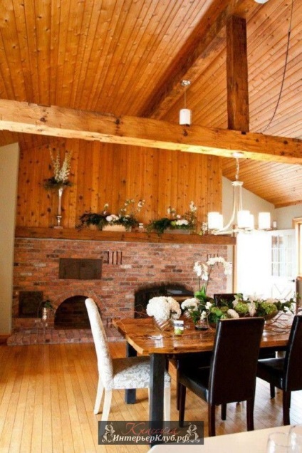 Design interior în stil rustic