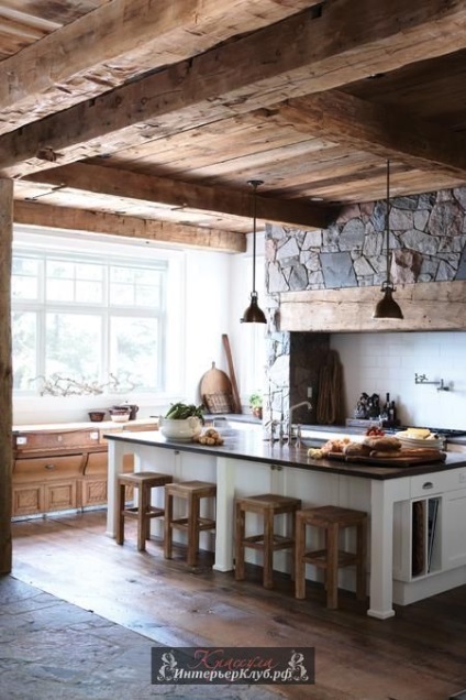 Design interior în stil rustic