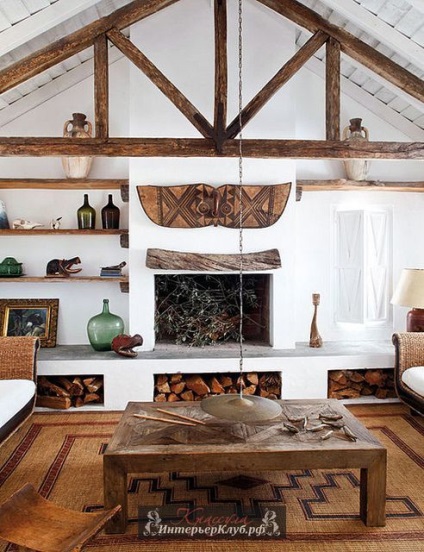 Design interior în stil rustic