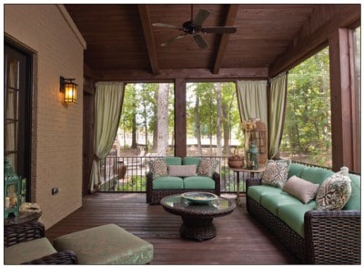 Designul verandei în casă - exemple de fotografie ale designului exterior și interior