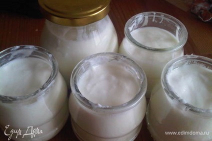 Homemade iaurt (iaurt nu este necesar!) Rețetă 👌 cu fotografie pas-cu-pas, mânca culinare la domiciliu
