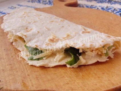 Acasă quesadilla cu brânză