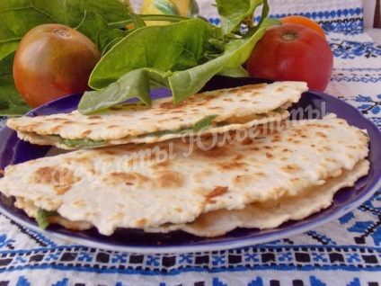 Acasă quesadilla cu brânză