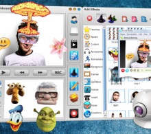 Efecte pentru camerele web - program multicam