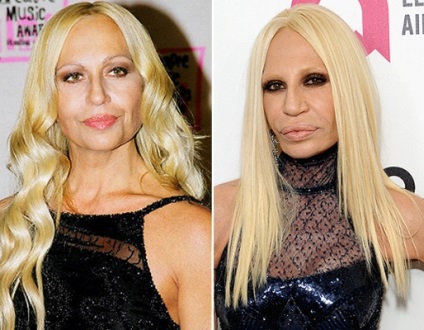 Evolution of Donatella Versace