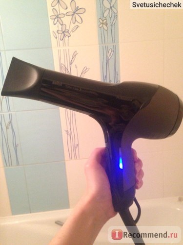 Hajszárító Braun Satin Hair 7 sensodryer hd 785 - „A hajam beleszeretett a hajszárító, és már nem pushatsya