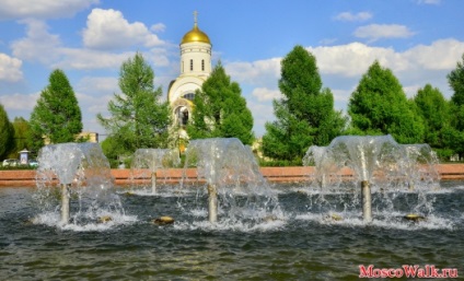 Fântâni pe muntele sfânt - plimbări la Moscova, plimbări