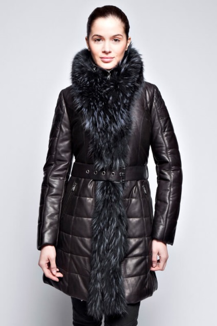 Photo divatos női steppelt kabát őszi téli 2017