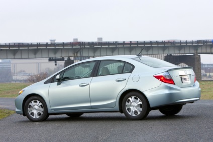 Honda Civic Hybrid (Honda Civic hibrid) árat, fotók, leírások
