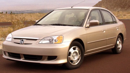 Honda civic hibrid - verde 