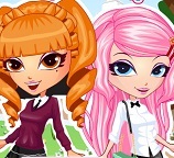 Jocuri despre dressing-ul școlar pentru fete și fete online gratuite, nyashki