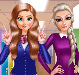 Jocuri despre dressing-ul școlar pentru fete și fete online gratuite, nyashki