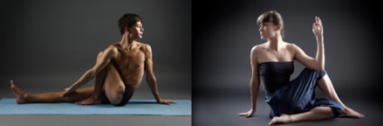 Ce exerciții pot fi efectuate pentru coloana yoga
