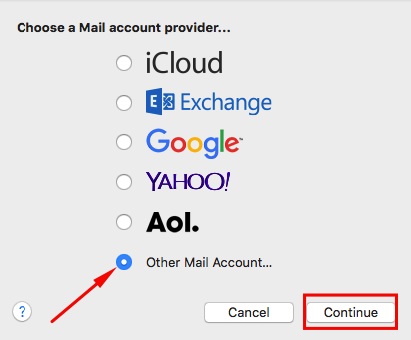 Cum se configurează poșta în poșta electronică