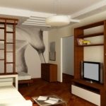 Cum de a decora sala în Hrușciov cu utilizarea de trucuri de design în practică