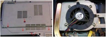 Cum de a curăța un laptop cu propriile mâini - ajutor calculator