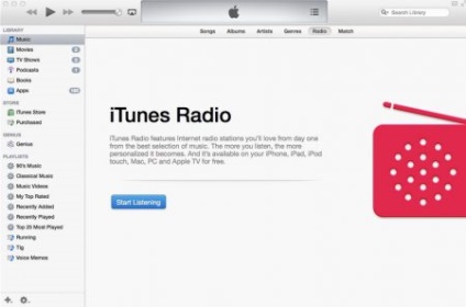 Cum se utilizează radioul iTunes în Rusia