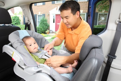 Cum să utilizați în mod corespunzător un scaun pentru copii pentru mașină