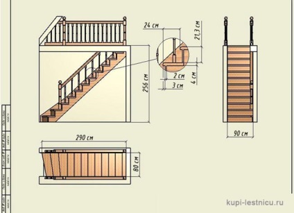 Cum sa faci o scara din lemn cu mainile tale, cu un calcul al costurilor foto si a preturilor materialelor