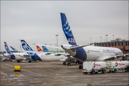 Cum se colectează avioanele airbus - știri în fotografii