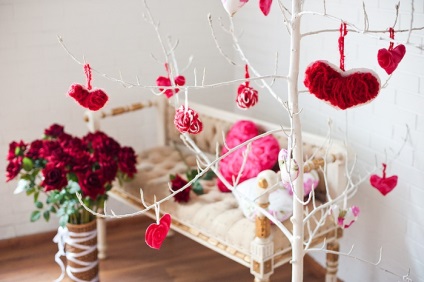 Cum de a decora o casă pentru Sf. Valentin - idei de decor