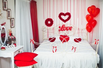 Cum de a decora o casă pentru Sf. Valentin - idei de decor