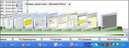 Cum se gestionează ferestrele deschise în Windows XP