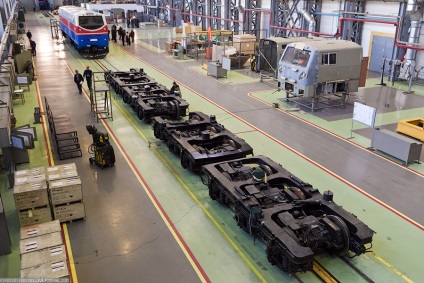 Cum se asamblează locomotivele în Kazahstan