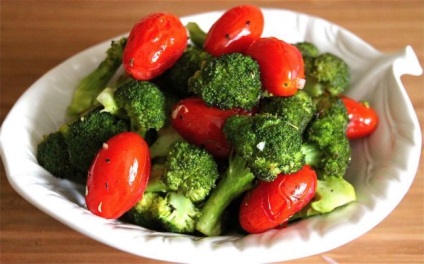 Cum să păstrați broccoli de varză cu roșii pentru iarnă