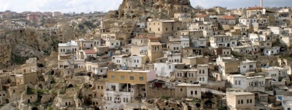 Cappadocia - așezare rock în Turcia