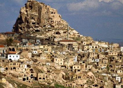 Cappadocia - așezare rock în Turcia