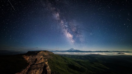 Imagini ale cerului pe timp de noapte fotografie