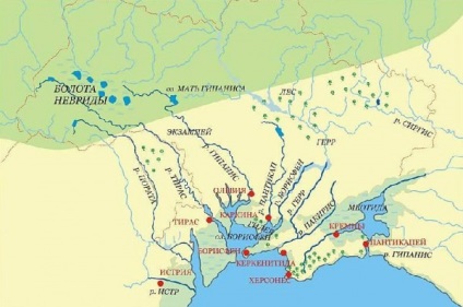 Кіммерійці чорного моря - Боспору Кіммерійського, російський слід