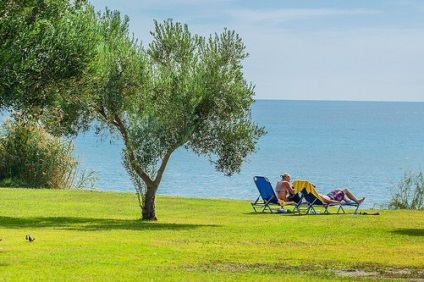 Éghajlati és időjárási Chalkidiki havonta