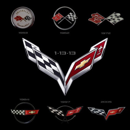 Compania chevrolet a prezentat logo-ul noului corvette, articole noi, epoca auto