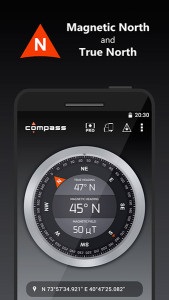 Compas pentru Android - descărcați busola electronică gratuită
