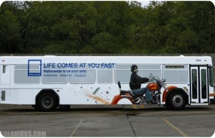 Kreatív reklám buszok (58 fotó)