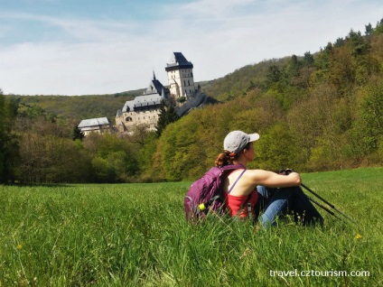 Cetatea Karlstejn - canioane americane mari și mici