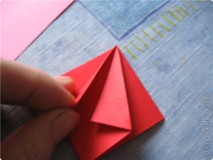 Kusudama papírból készült mákok () Kusudama papírok papíron