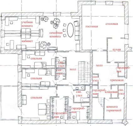 Apartamentul ca un conac (