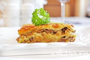 Lasagna al forno, cel mai delicios portal al RuNet